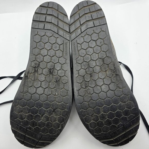 Shimano GRS Mens Size 11.2 Black Mountain Bike Flat Shoes Summer Riding - Picture 8 of 13